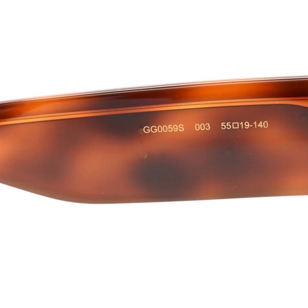 GUCCI Interlocking GG Acetate Square Frame Sungla… - image 8